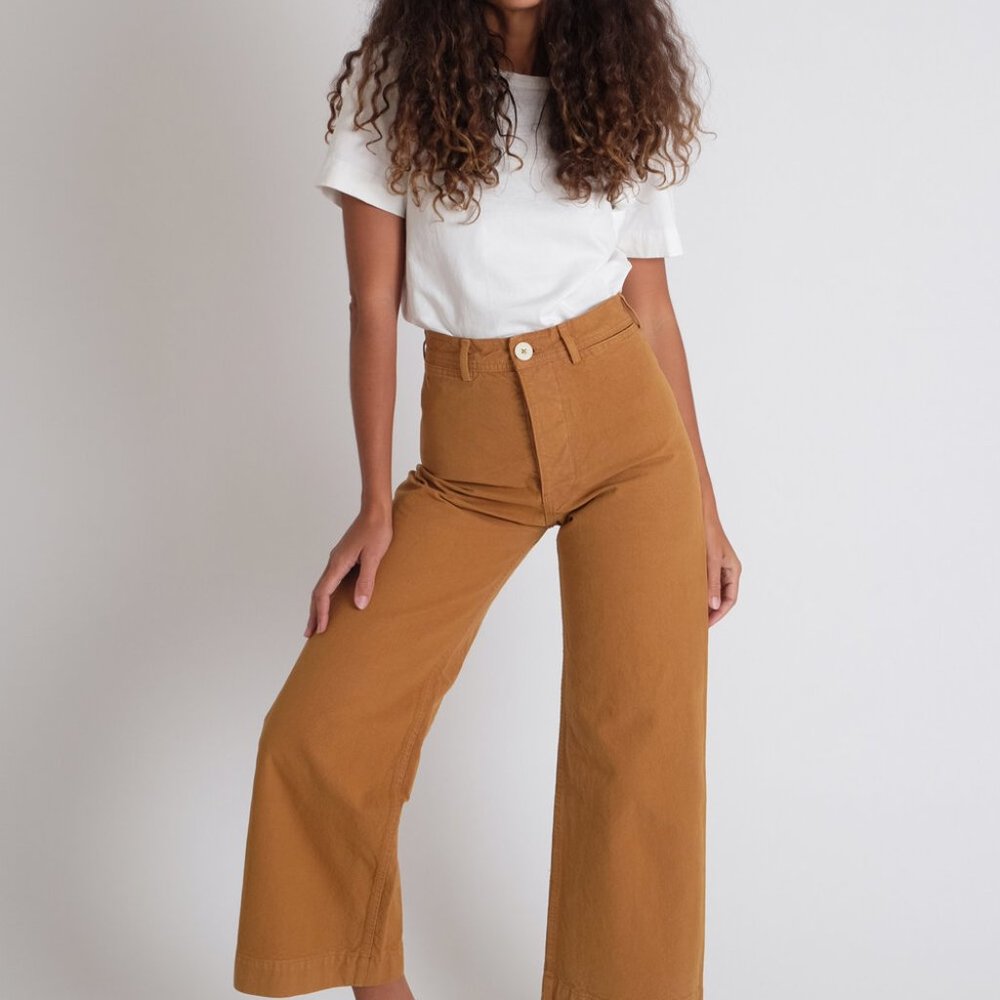 Jesse Kamm sailor pants in cork size 4